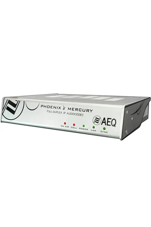 AEQ Phoenix Mercury Full Duplex estereo IP