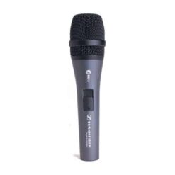 Sennheiser E845S Microfone Supercardioide Dinamico Com Botao Liga-Desliga