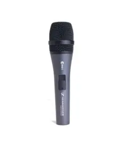 Sennheiser E845S Microfone Supercardioide Dinamico Com Botao Liga-Desliga