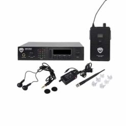 Nady PEM-1000 Sistema De Retorno Sem Fio In-Ear Com 100 Canais UHF Selecionáveis