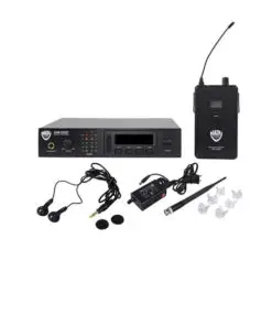 Nady PEM-1000 Sistema De Retorno Sem Fio In-Ear Com 100 Canais UHF Selecionáveis