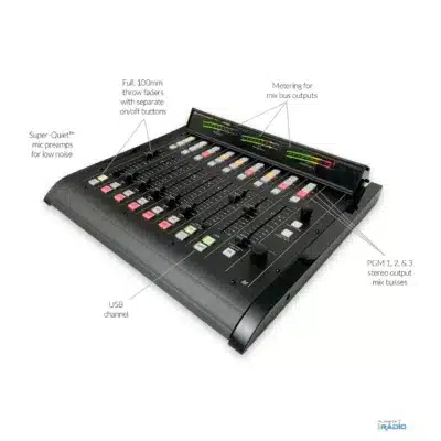 console de Áudio digital audioarts dml 8 verse 8 canais